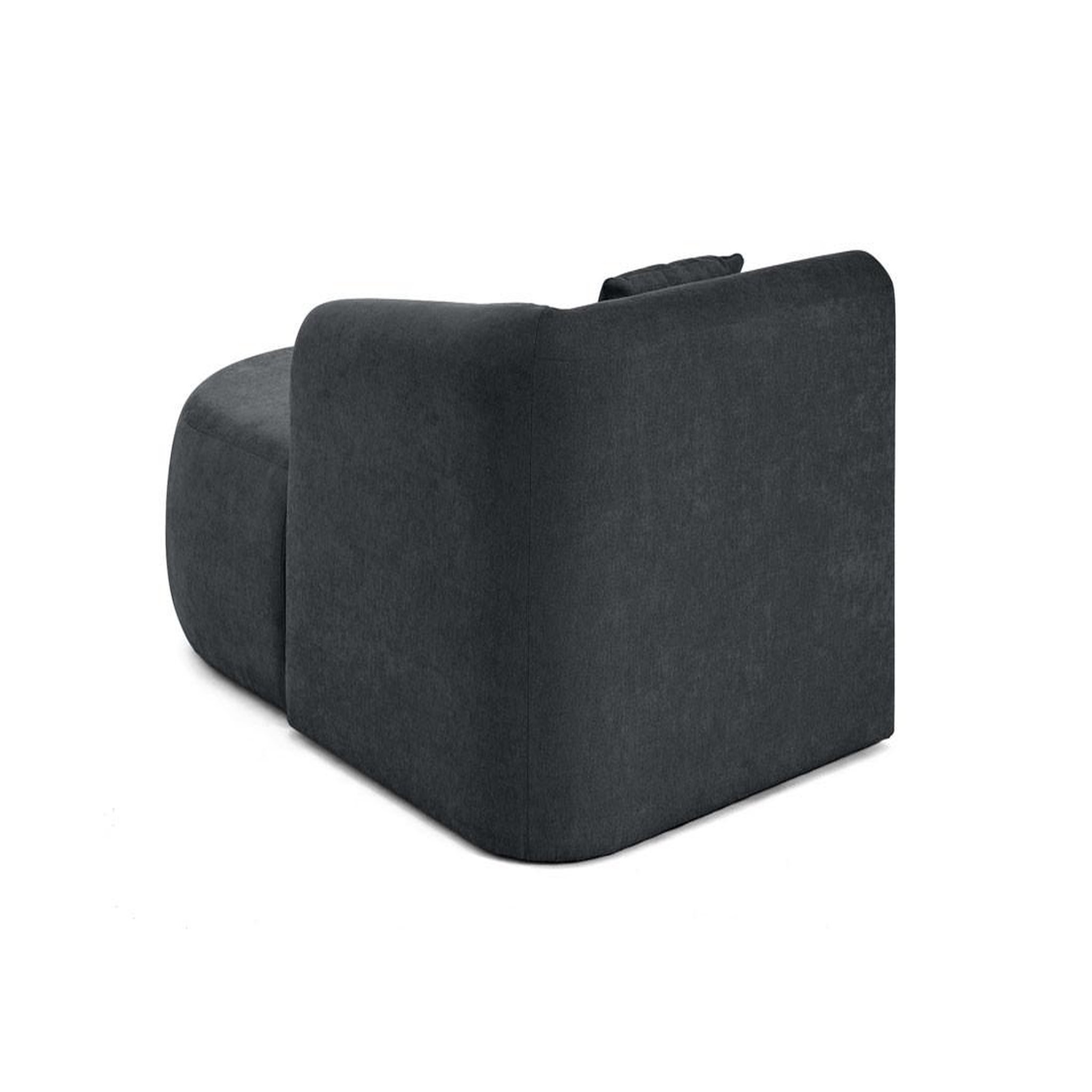 Voir la diapositive 5 : LISA DESIGN Ikare - module d'assise méridienne droit - en tissu