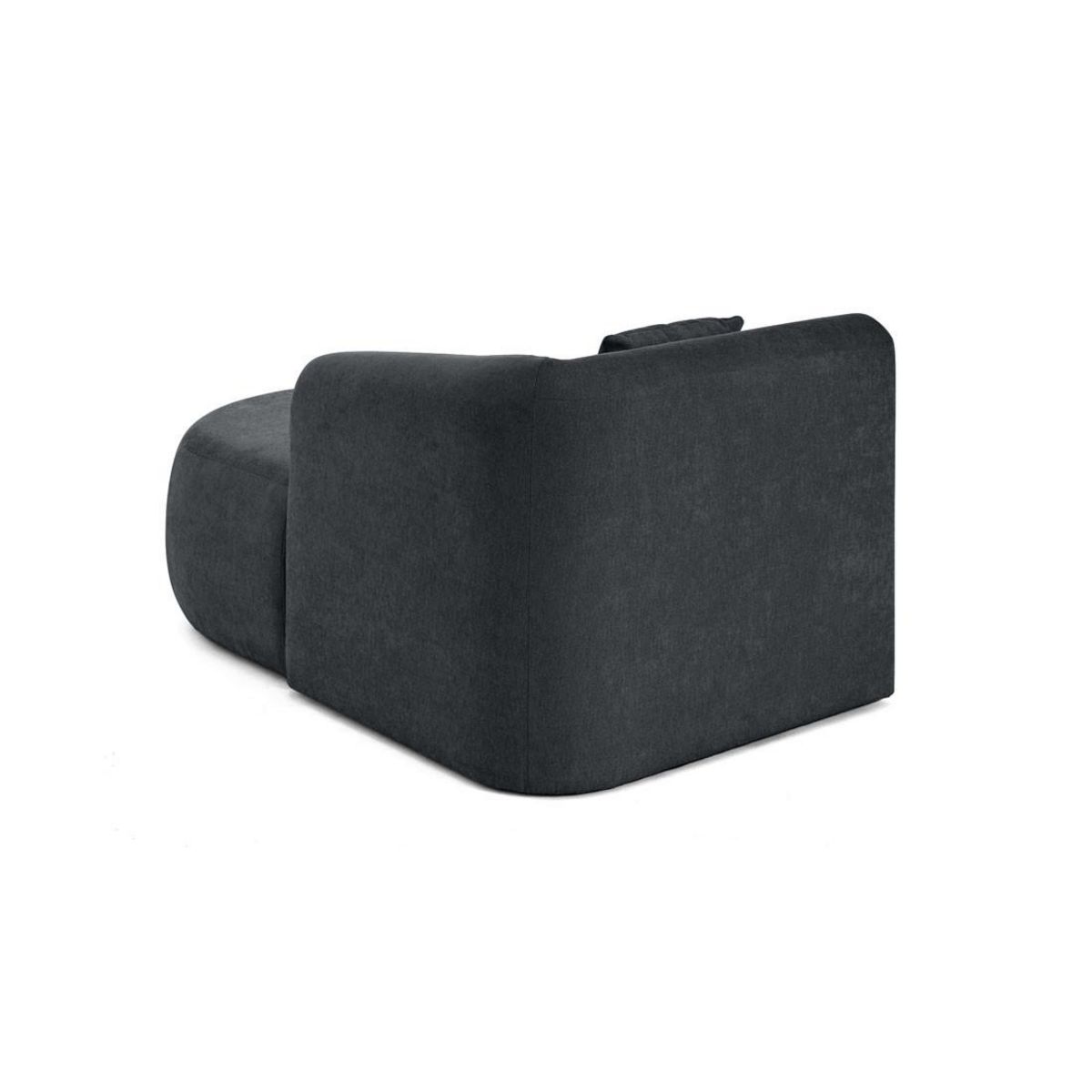 LISA DESIGN Ikare - module d'assise méridienne droit - en tissu