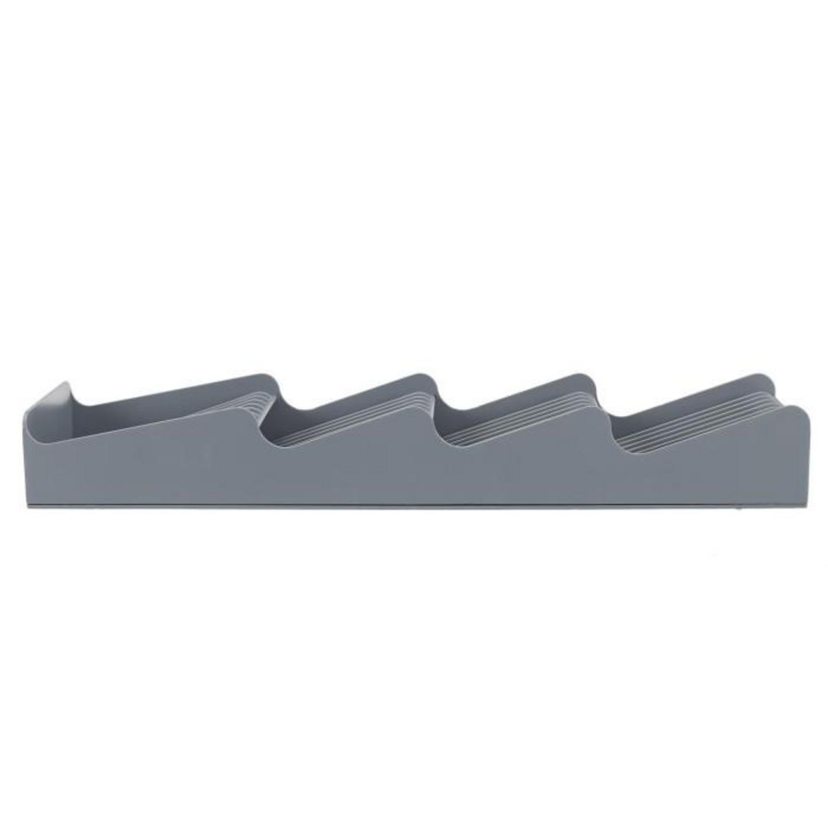 Paris Prix Range-Couverts 4 Compartiments  Tiroir  39cm Gris