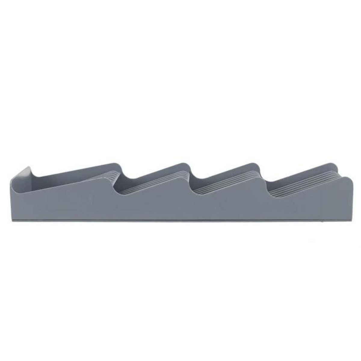 Paris Prix Range-Couverts 4 Compartiments  Tiroir  39cm Gris