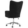 Voir la diapositive 5 : VIDAXL Chaise de relaxation Noir Velours