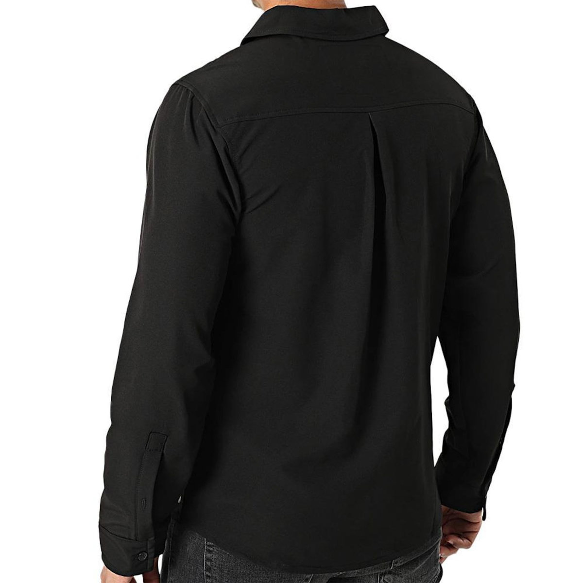 AMERICAN PEOPLE Surchemise Noire Homme American People AW25