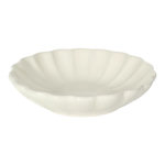 Paris Prix Lot de 6 Assiettes Creuses  Calista  20cm Écru