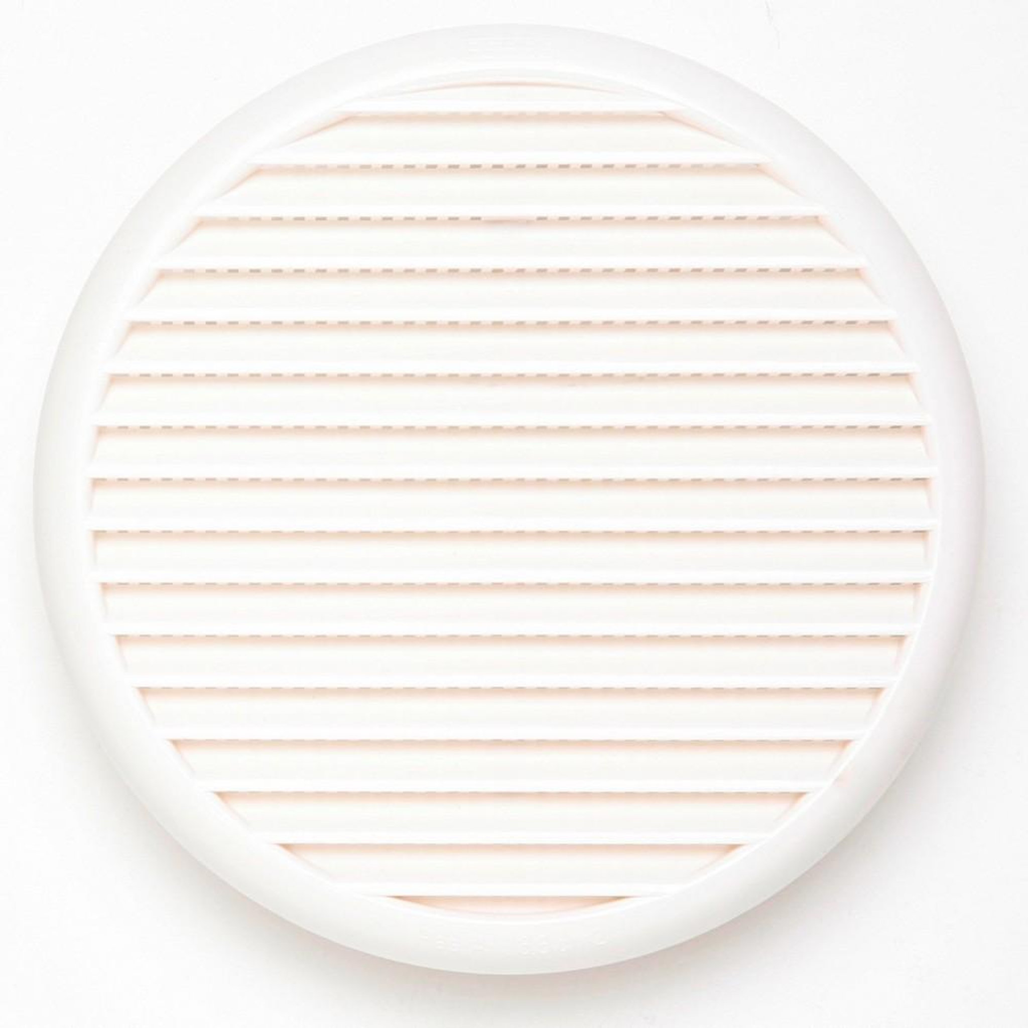CENTRALE BRICO Grille d'aération abs naturel Diam.17.5 cm