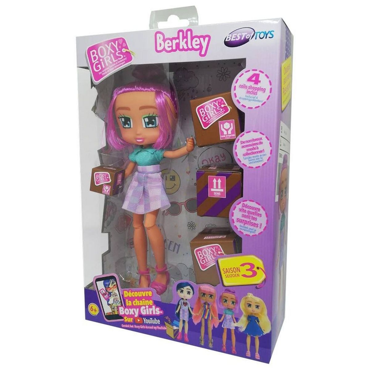 BEST OF TV Boxy girls Berkley 4 colis shopping saison 3
