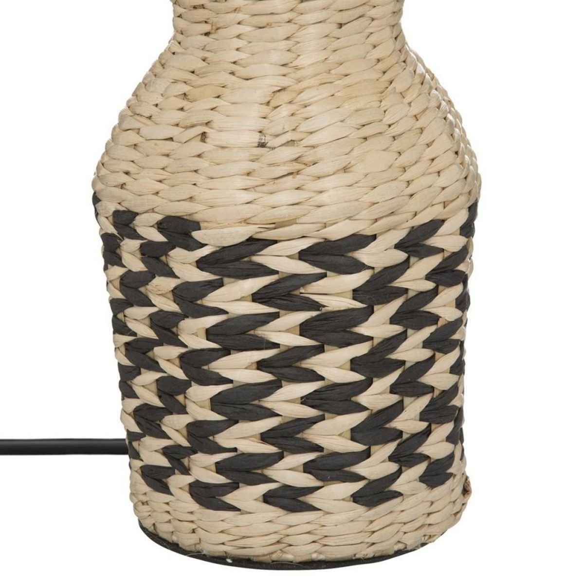 ATMOSPHERA Lampe jacinthe Mena noir H49