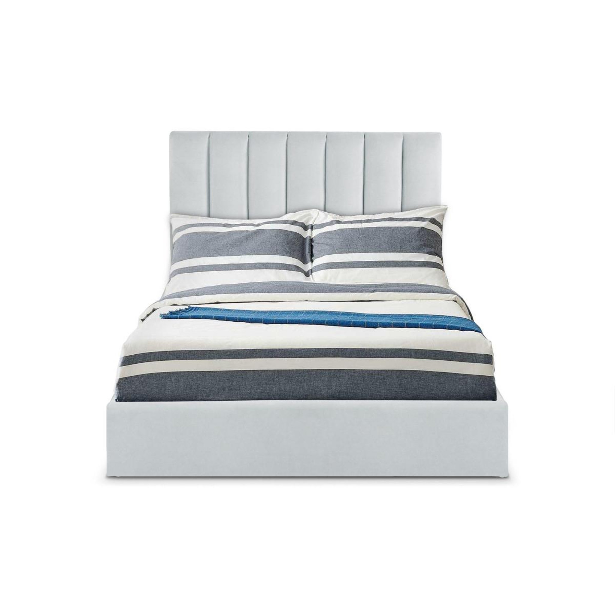 Voir la diapositive 6 : Paris Prix Pack lit coffre & matelas  dream & goodream  140x190cm argent
