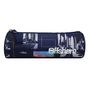 Voir la diapositive 1 : Bagtrotter BAGTROTTER Trousse scolaire ronde Offshore Bleue Ville Gratte Ciel