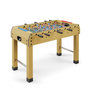Voir la diapositive 6 : PLAY4FUN Baby-foot Teenager, Table de Baby pour Adolescents, 122 x 61 x 81 cm - Beige et Noir