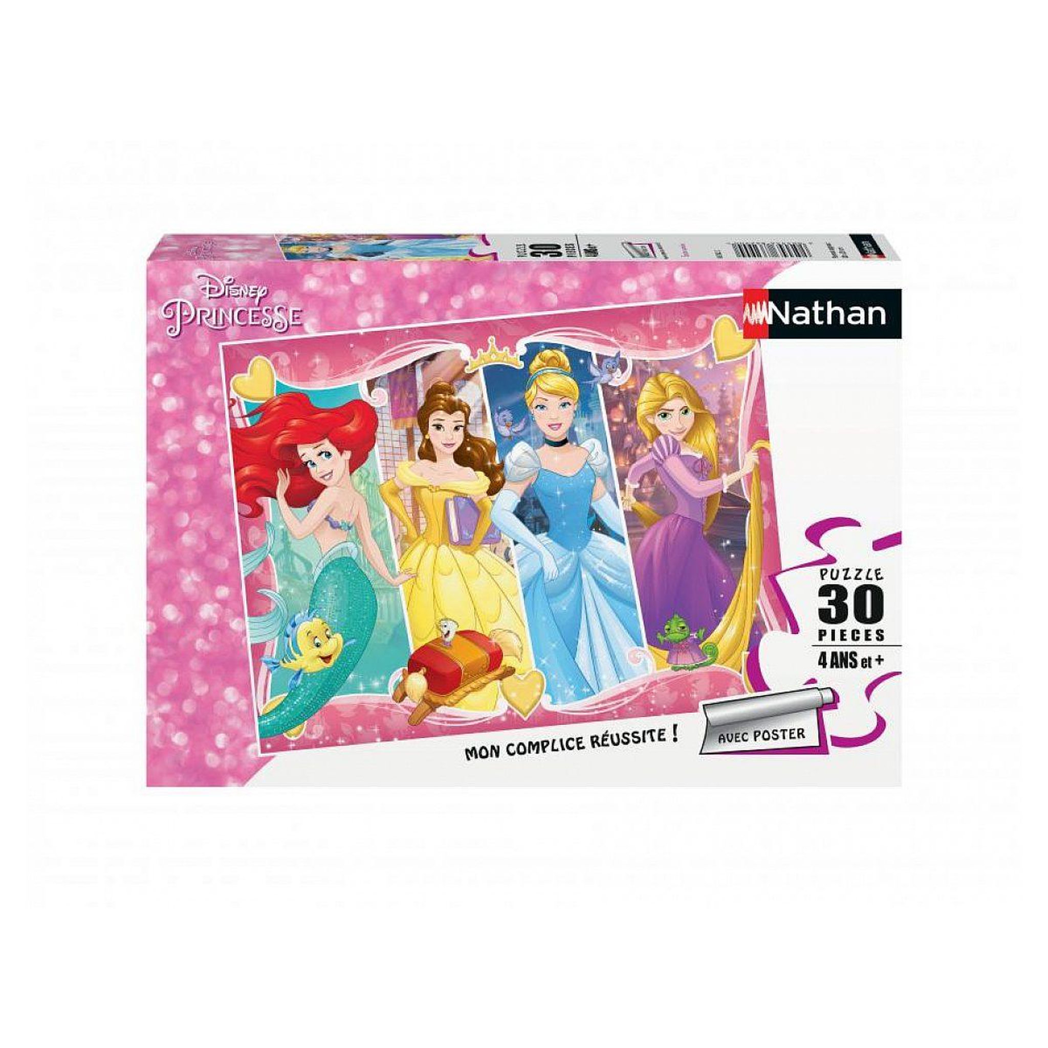 RAVENSBURGER Puzzle amies disney princesse 30p