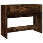 Voir la diapositive 2 : VIDAXL Table console Chene fume 100x39x75 cm Bois d'ingenierie