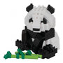 Voir la diapositive 2 : NANOBLOCK Panda geant 220 pcs