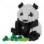 Voir la diapositive 2 : NANOBLOCK Panda geant 220 pcs