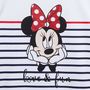 Voir la diapositive 2 : INEXTENSO T-shirt en coton Minnie fille