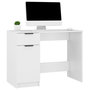 Voir la diapositive 4 : VIDAXL Bureau Blanc 100x50x75 cm Bois d'ingenierie