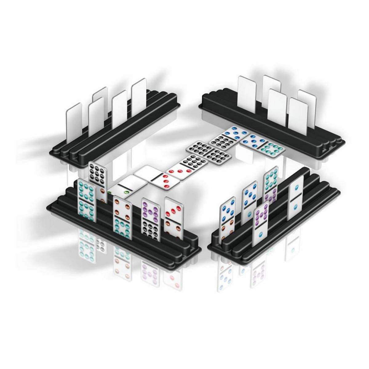 Schmidt Spiele Domino voyage en boite metal