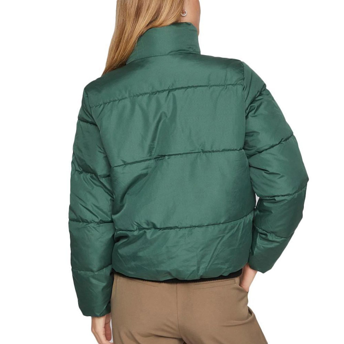 Vila Doudoune Verte Femme Vila Vitate