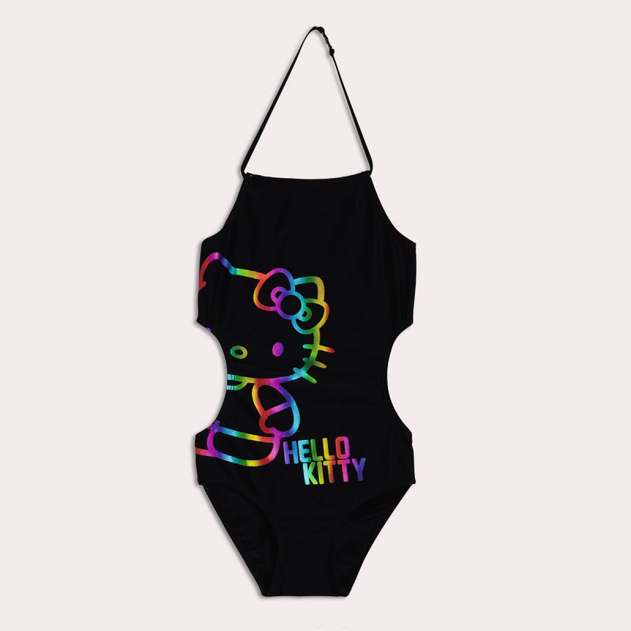 Maillot De Bain Une Pièce Hello Kitty Pour Fille - Taille 3 à 8 Ans, Motif Nautique, Licence Sanrio Officielle