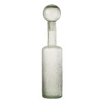 Paris Prix Bouteille Déco en Verre  Spiaggia  56cm Gris Vert
