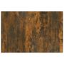 Voir la diapositive 5 : VIDAXL Tete de lit Chene fume 120x1,5x80 cm Bois d'ingenierie