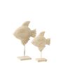 Voir la diapositive 2 : Paris Prix Statuette Poisson sur Pied en Bois  Antwan  40cm Naturel