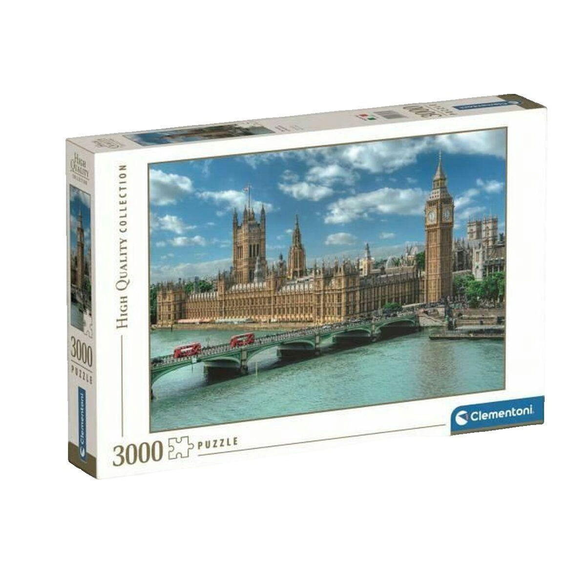 Le marquier Puzzle Clementoni Puzzle Palais de Westminster 3000 pièces