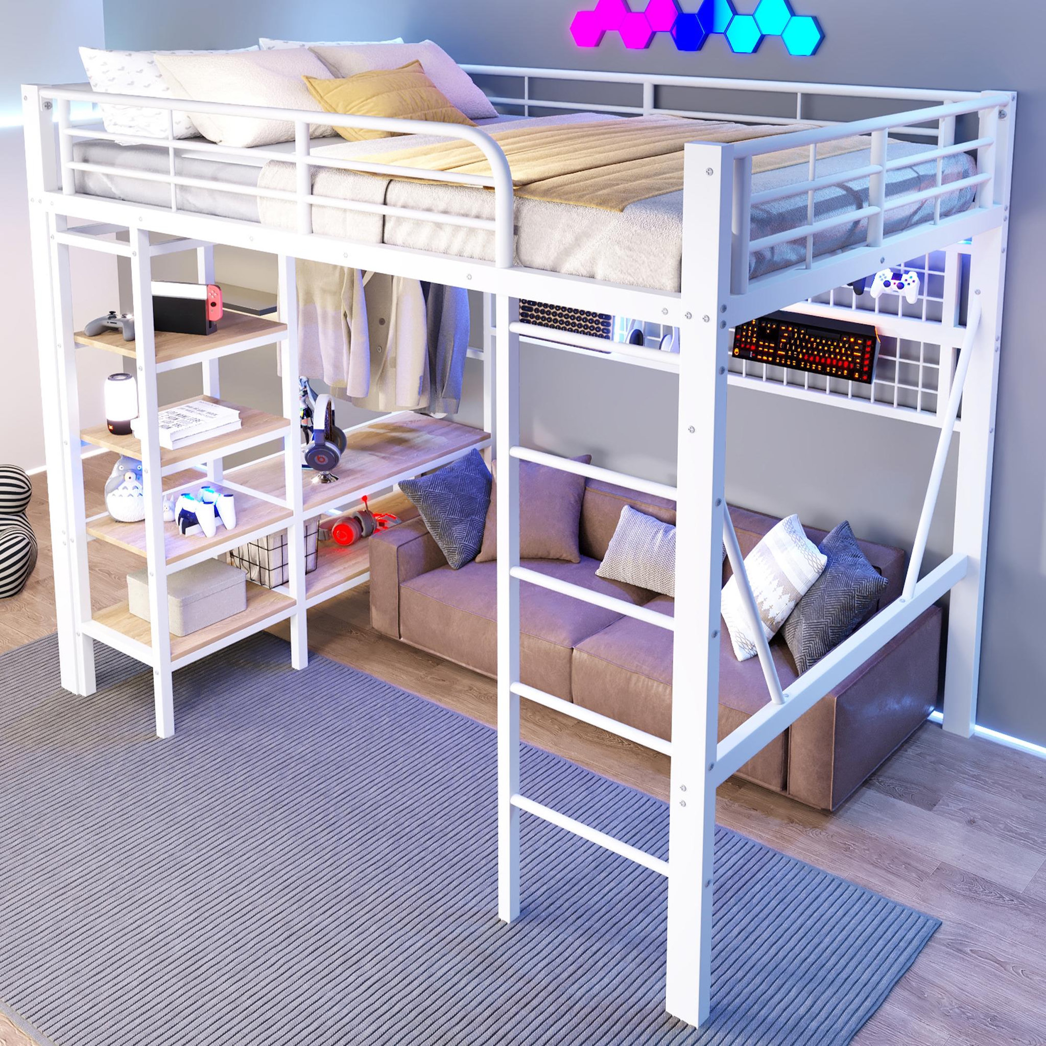 Voir la diapositive 5 : MERAX Lit mezzanine