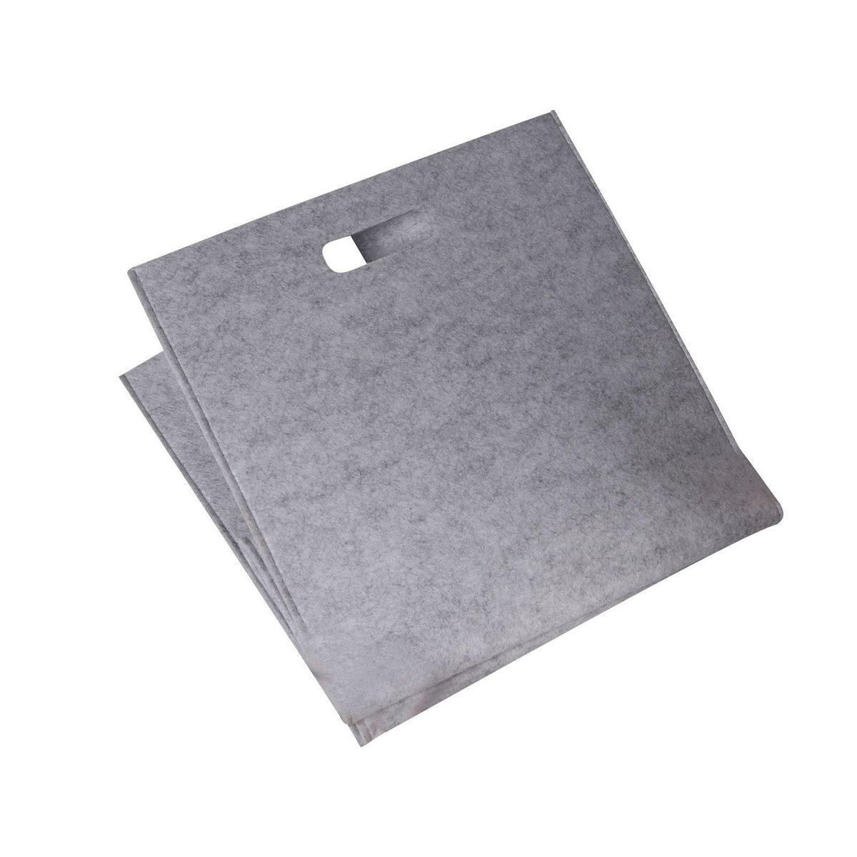 IDIMEX Lot de 2 boîtes de rangement FELT, en feutrine