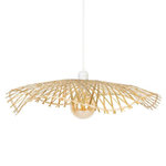 ATMOSPHERA Lampe Suspension en Bambou  Tess  58cm Naturel