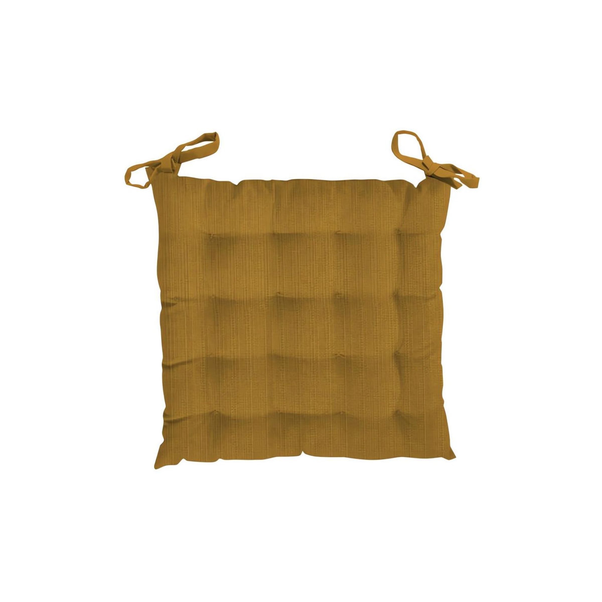 SOLEIL D'OCRE Dessus de chaise capitonné en velours 40X40X5 cm VELVET, par Soleil d'Ocre