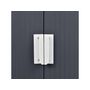Voir la diapositive 4 : Habitat et Jardin Abri de jardin métal  Vegas  - 12.98 m² - Gris