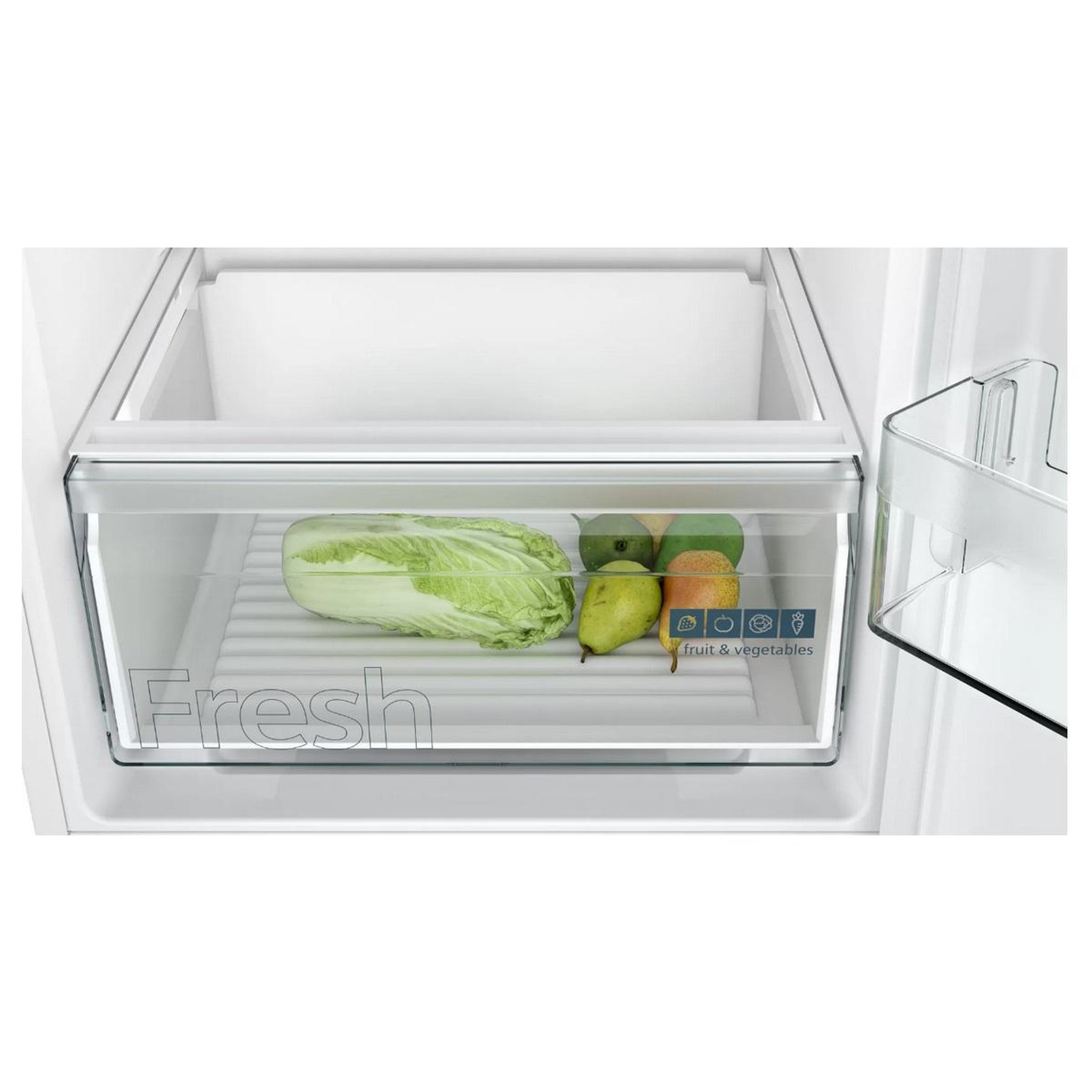Voir la diapositive 5 : Siemens Réfrigérateur combiné intégrable à glissières 260l blanc - ki86nnse0