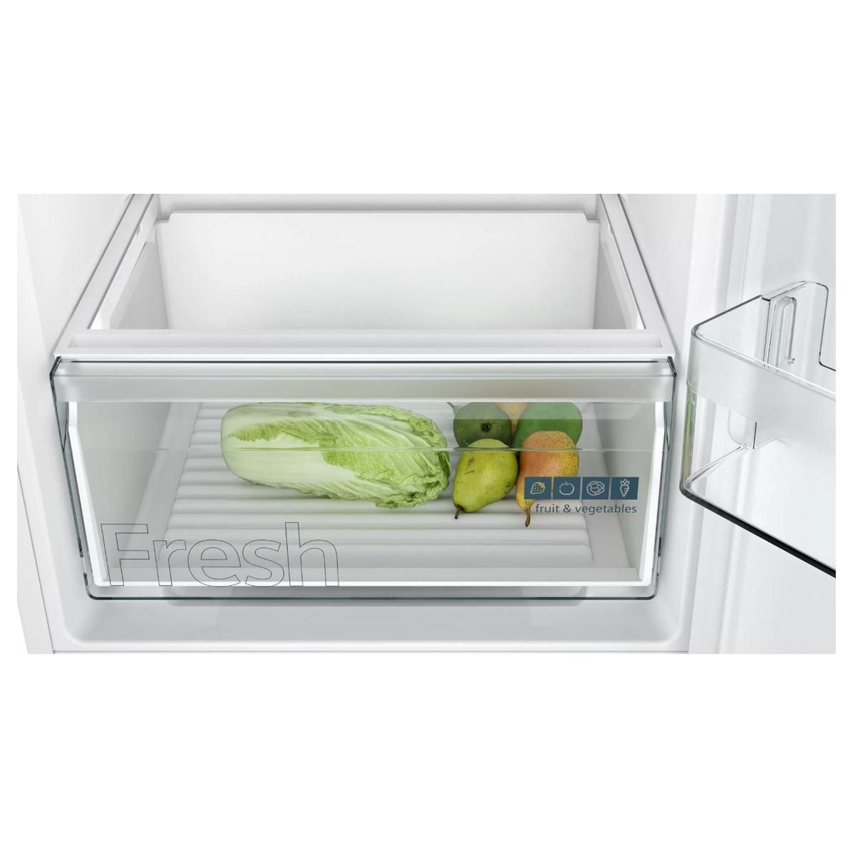 Siemens Réfrigérateur combiné intégrable à glissières 260l blanc - KI86NNSE0