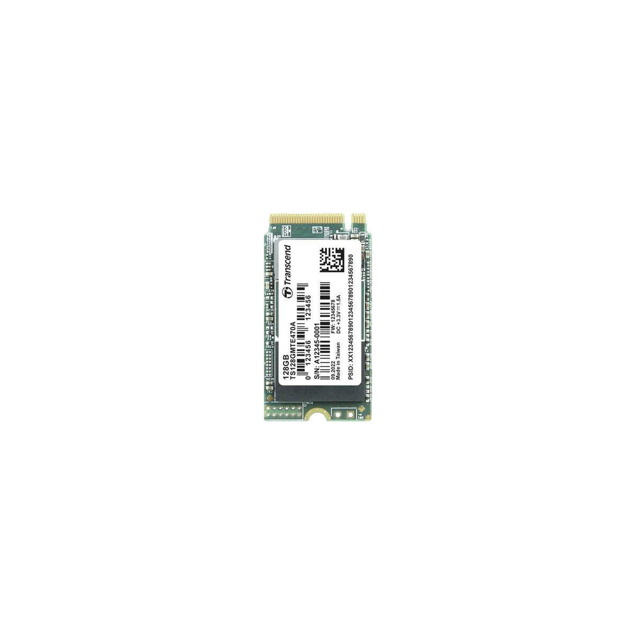 Transcend Disque SSD interne Transcend MTE470A 128 Go M.2 PCIe NVMe 3.0 x4 2242