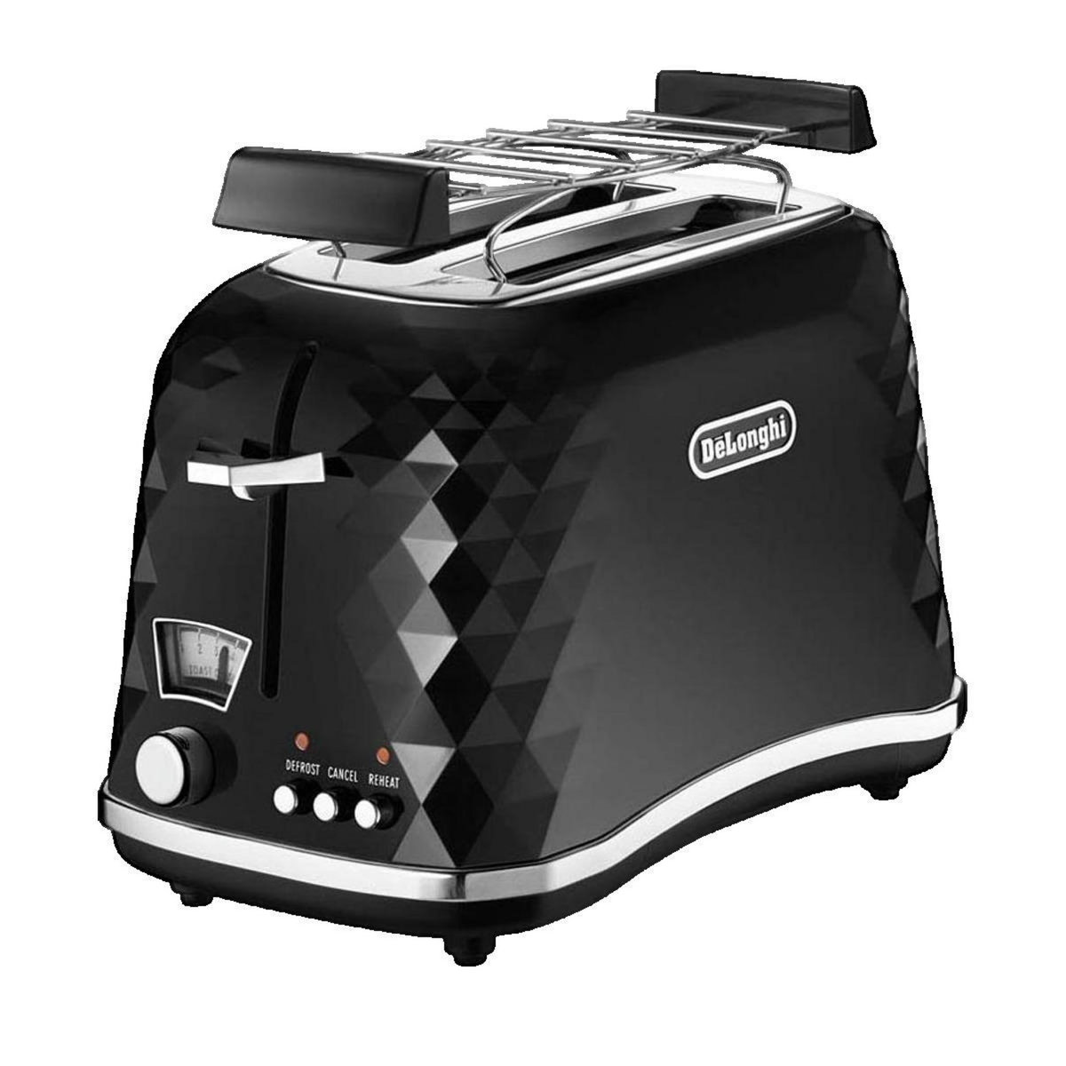 DELONGHI Grille pain Delonghi CTJ 2103.BK avec 6 niveaux de brunissage