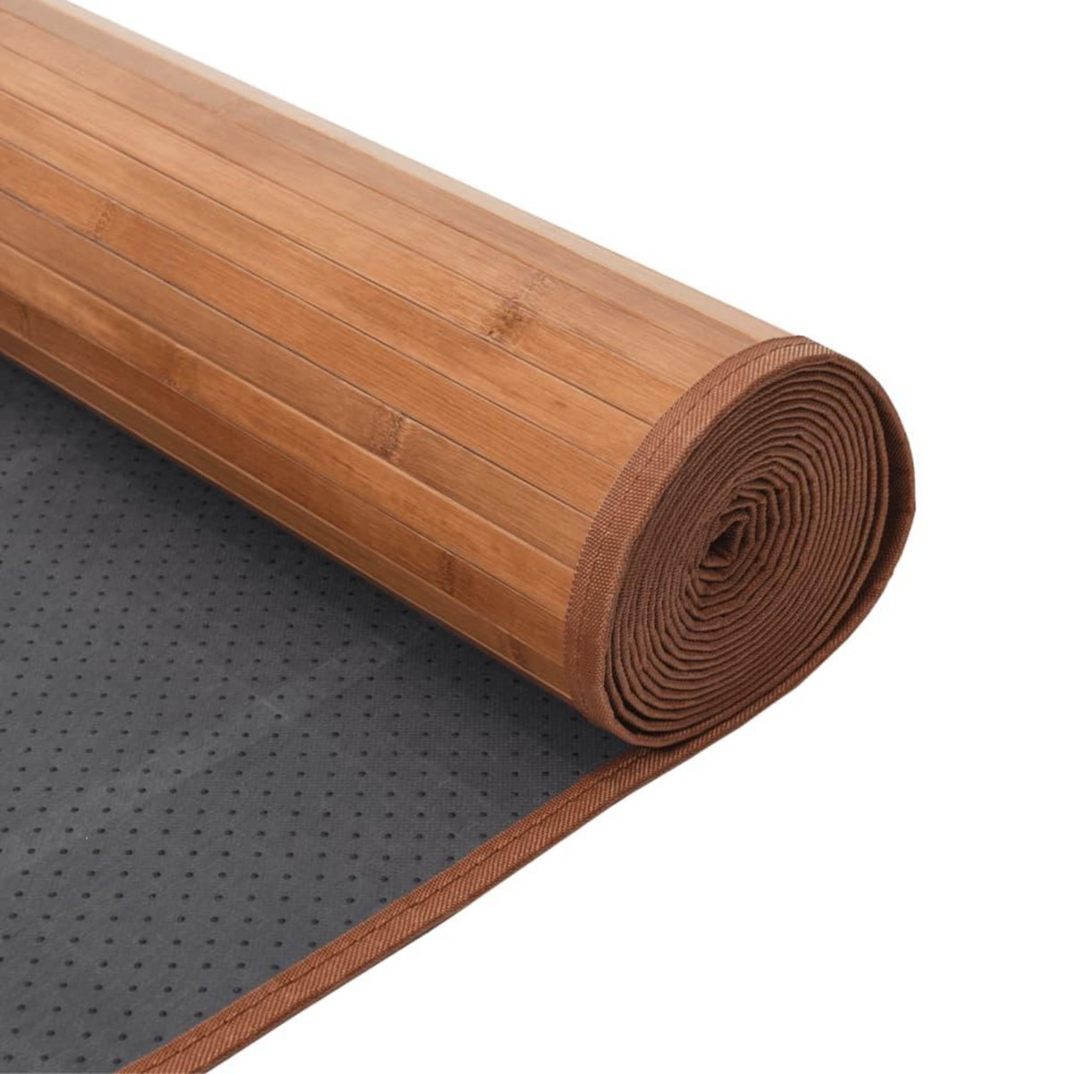 VIDAXL Tapis rectangulaire naturel 60x400 cm bambou