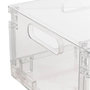 Voir la diapositive 3 : FIVE Boîte de Rangement Pliable  Fold'n  22L Transparent