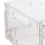 Voir la diapositive 3 : FIVE Boîte de Rangement Pliable  Fold'n  22L Transparent