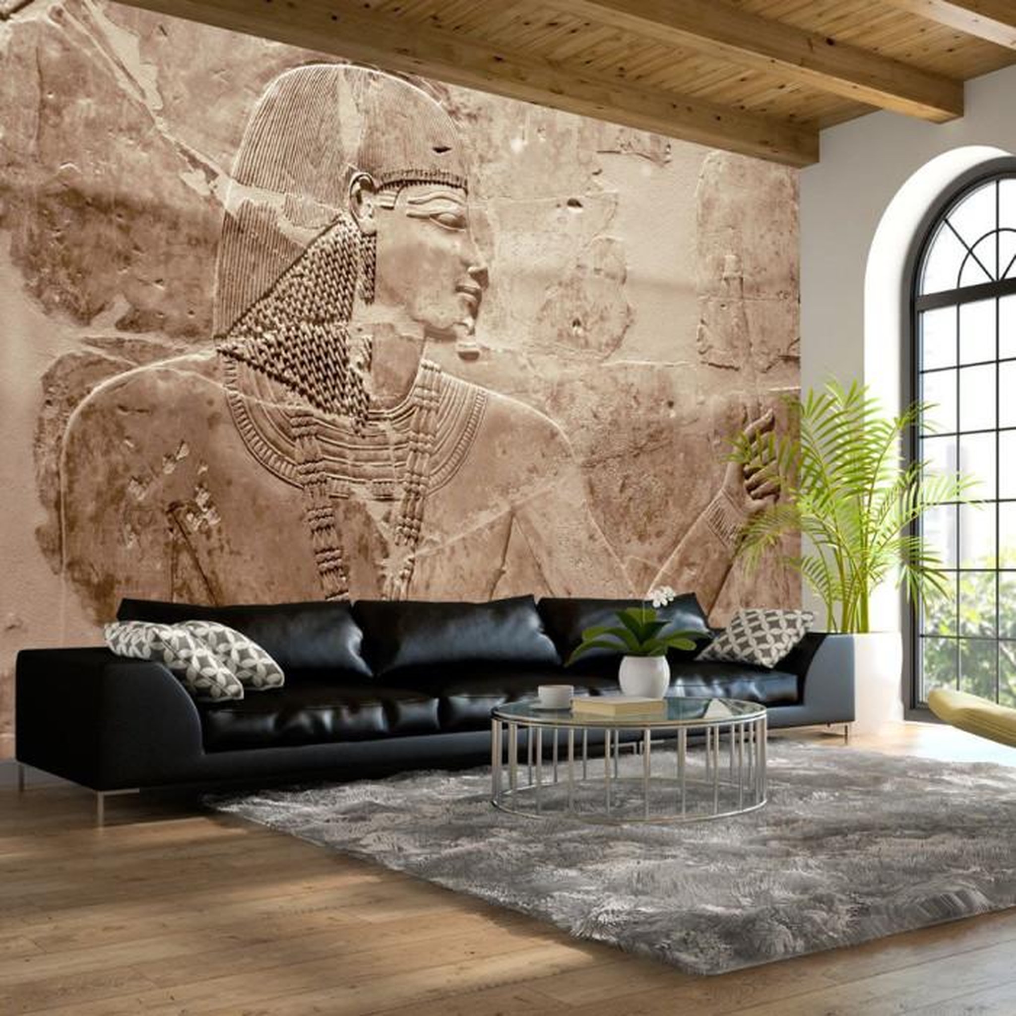 Paris Prix Papier Peint  Stone Pharaoh. Coloris disponibles : Multicolore
