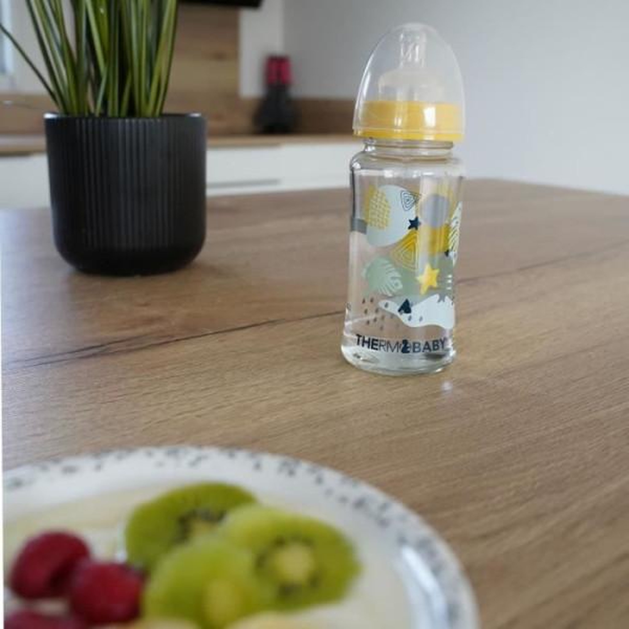 Voir la diapositive 2 : THERMOBABY Thermobaby biberon en verre de 230 ml