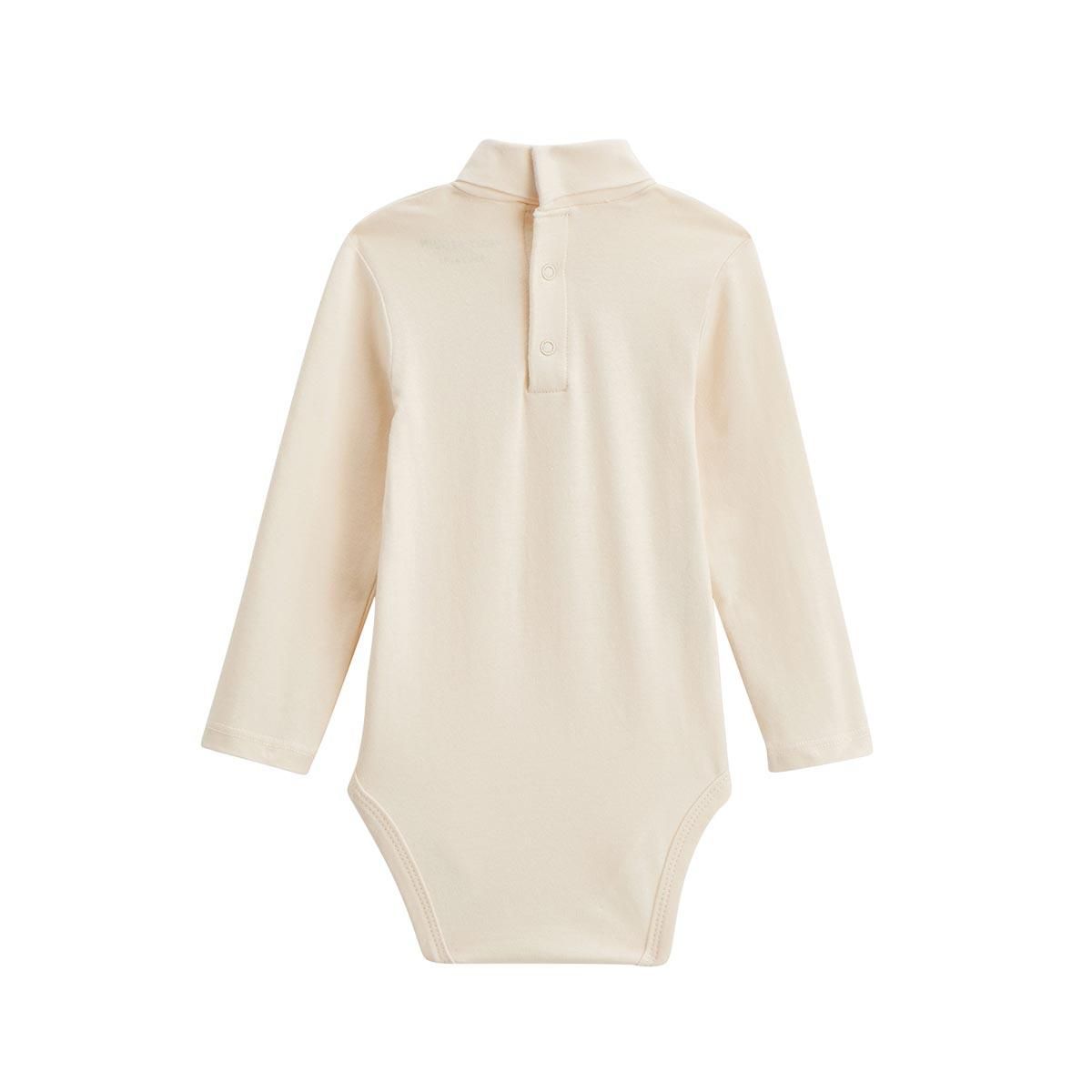 Petit Béguin Lot de 2 bodies bébé col roulé manches longues Chincha