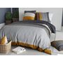 Voir la diapositive 2 : ATELIER DU COTON Parure housse de couette 100%coton 57fils elka
