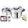 Voir la diapositive 2 : SEB Cocotte-minute CLIPSO MINUT PERFECT 4.5 L Violet