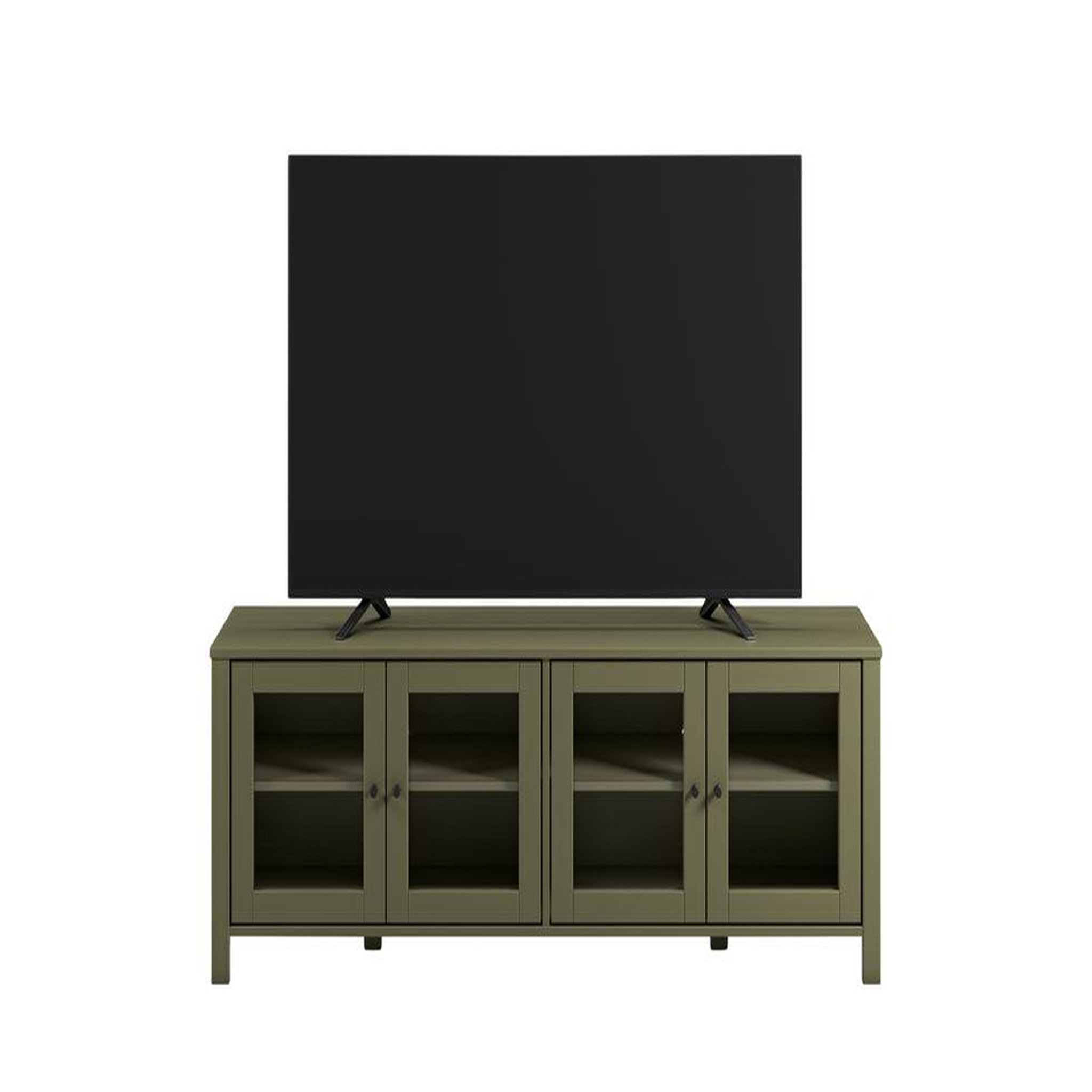 Voir la diapositive 3 : CASANOVA PARIS Eve - meuble tv 150cm en pin vert
