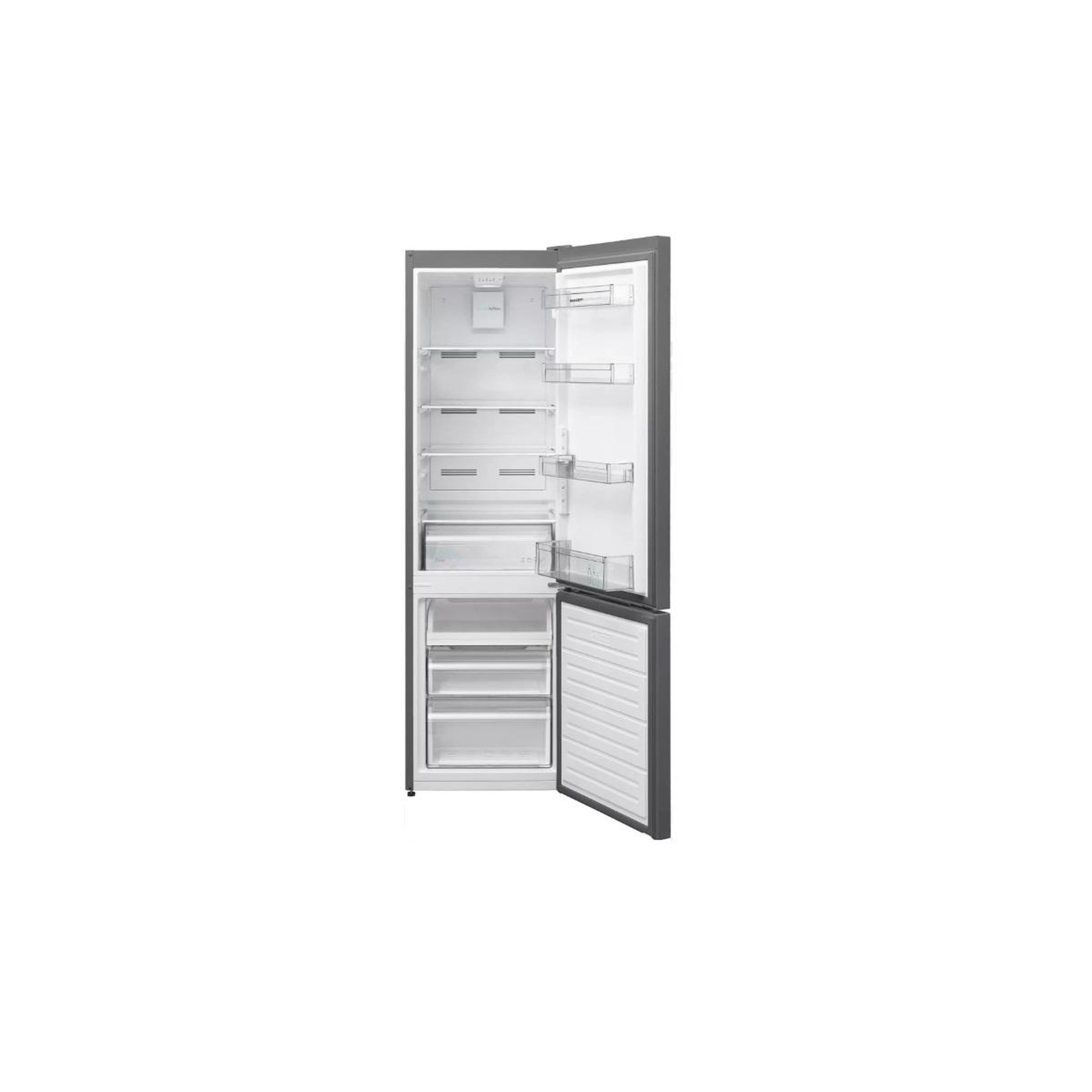 Voir la diapositive 3 : Sharp Réfrigérateur combiné 60cm 270l nofrost silver - sjfba05dtxle