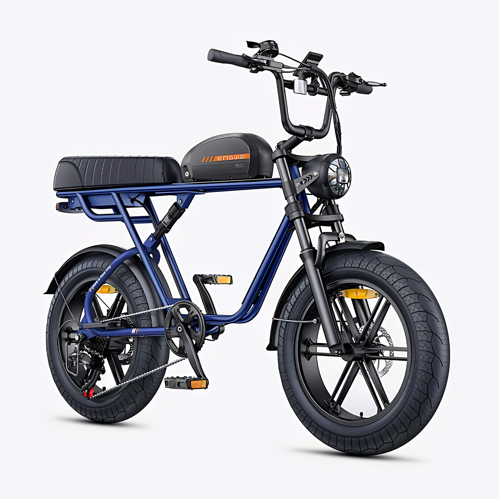 Voir la diapositive 2 : ENGWE Vélo électrique ENGWE M1 style moto 48V 15.6Ah 250W