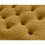 Voir la diapositive 6 : LISA DESIGN Walter - pouf chesterfield en velours - pieds bois