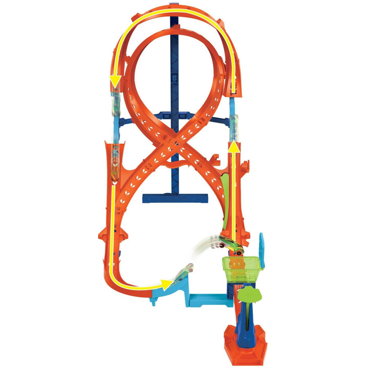 HOT WHEELS Circuit Cascade Grand Huit Hot Wheels 