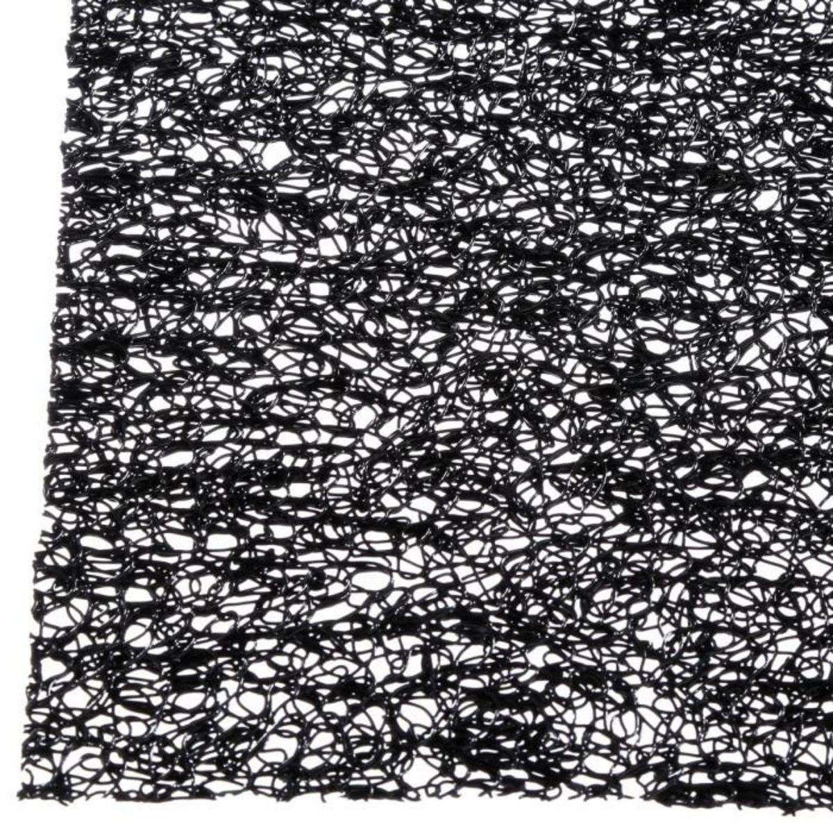 Paris Prix Set de Table Rectangulaire  Spaghetti  30x44cm Noir