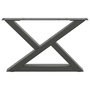 Voir la diapositive 5 : VIDAXL Pieds de table basse 2 pcs anthracite 50x(30-31,3) cm acier